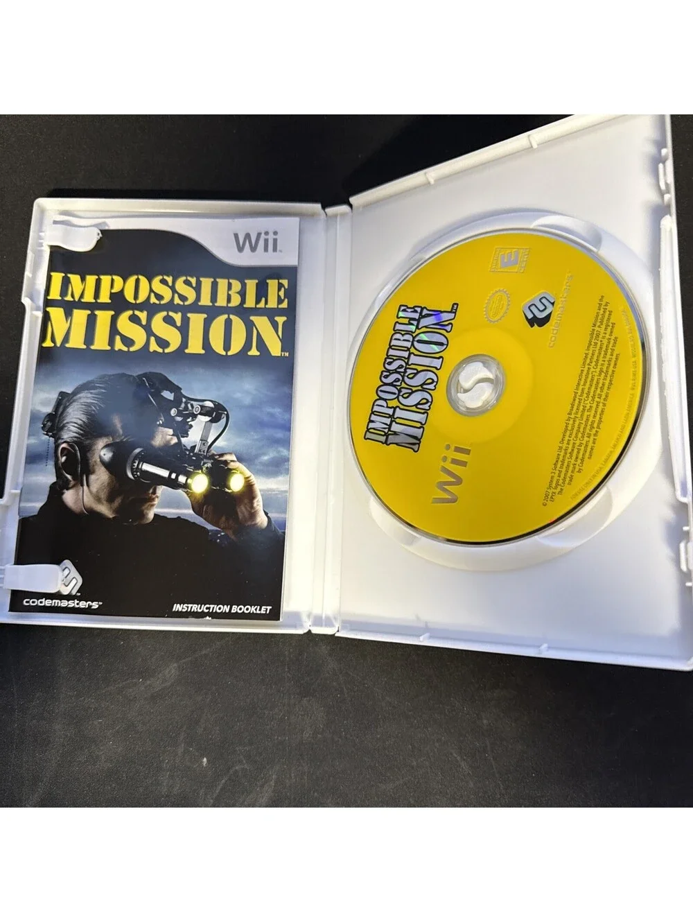 Impossible Mission Nintendo Wii Game COMPLETE w/ MANUAL TESTED! Clean Disc